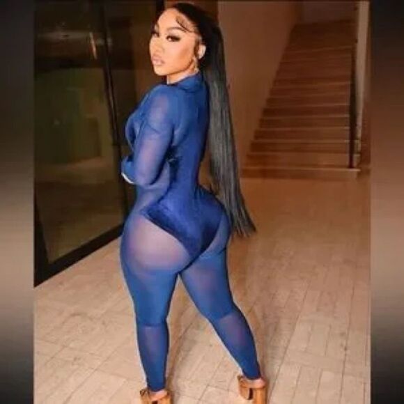 NWT Shane Justin mesh bodysuit Sz M - Picture 9 of 10